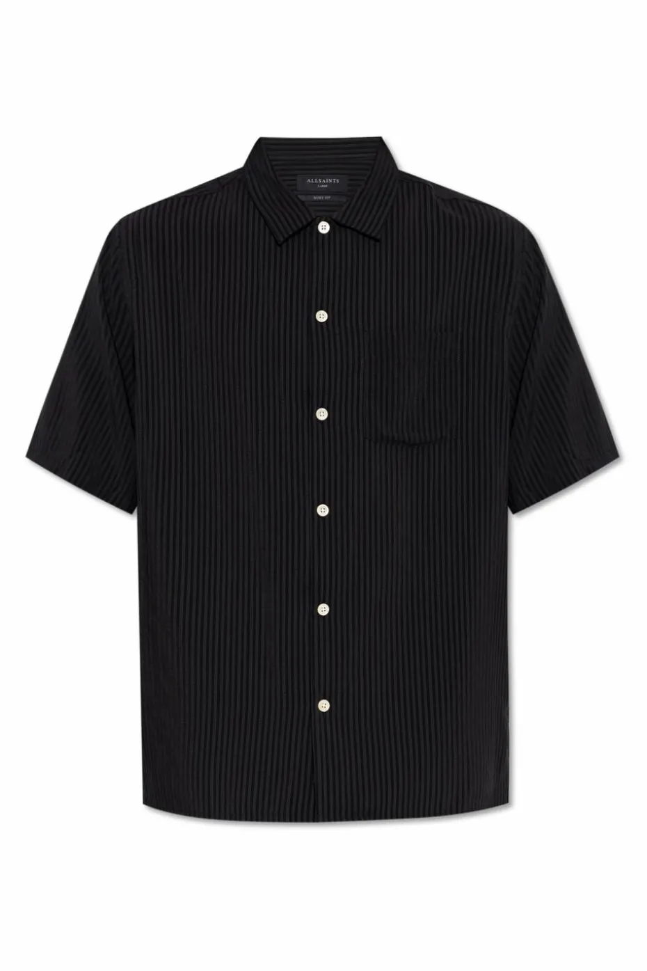 AllSaints BLACK "Perry" shirt