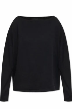 AllSaints BLACK Rita long sleeve top