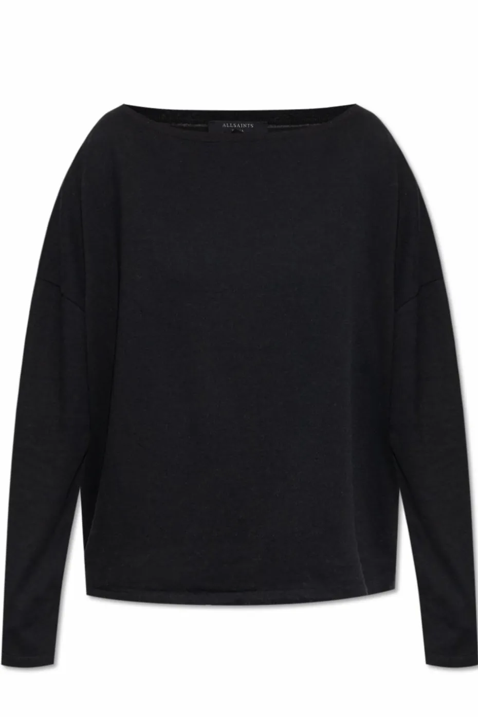 AllSaints BLACK Rita long sleeve top