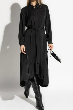 AllSaints BLACK Shirt dress Lexi