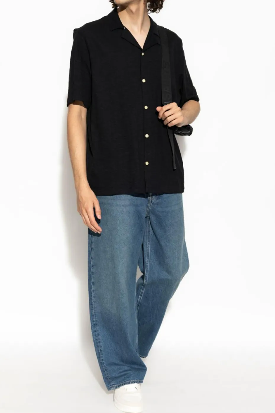 AllSaints BLACK Shirt 'Robson'