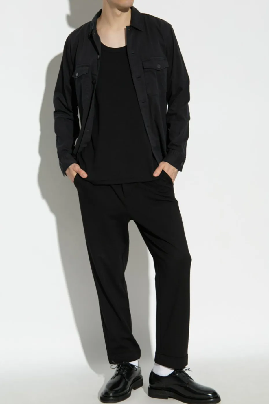 AllSaints BLACK Shirt Spotter
