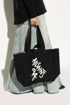 AllSaints BLACK Shopper bag `Izzy`