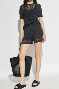 AllSaints BLACK Shorts Paloma