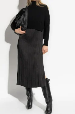 AllSaints BLACK Sweater dress Vittoria