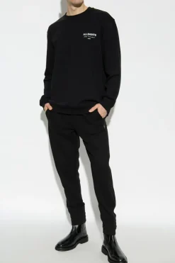 AllSaints BLACK Sweatpants Raven