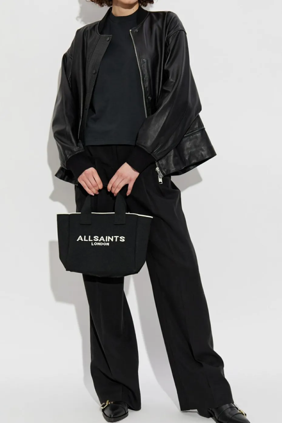 AllSaints BLACK Top 'Imogen'