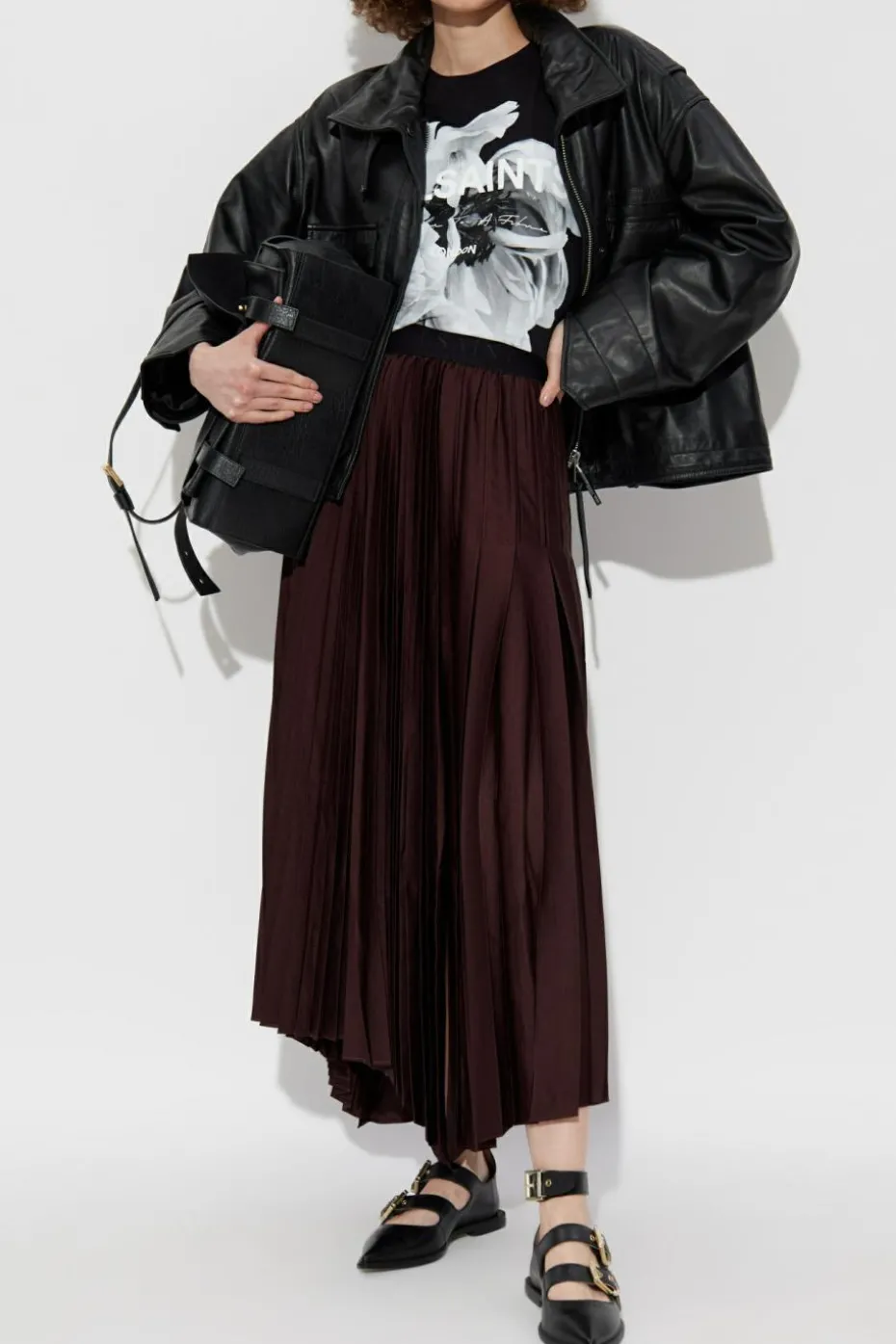 AllSaints BLACK T-shirt "Lena"