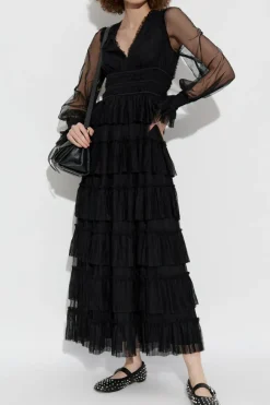 AllSaints BLACK Tulle dress "Xantara"