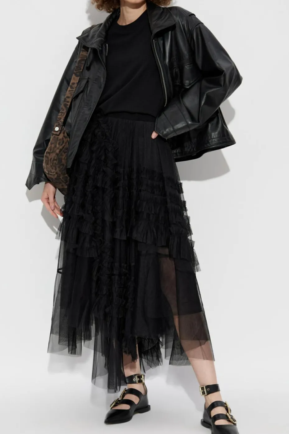AllSaints BLACK Tulle skirt "Jen"