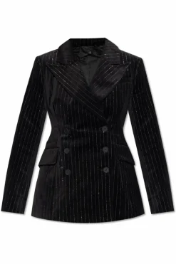 AllSaints BLACK Velvet blazer Seventh