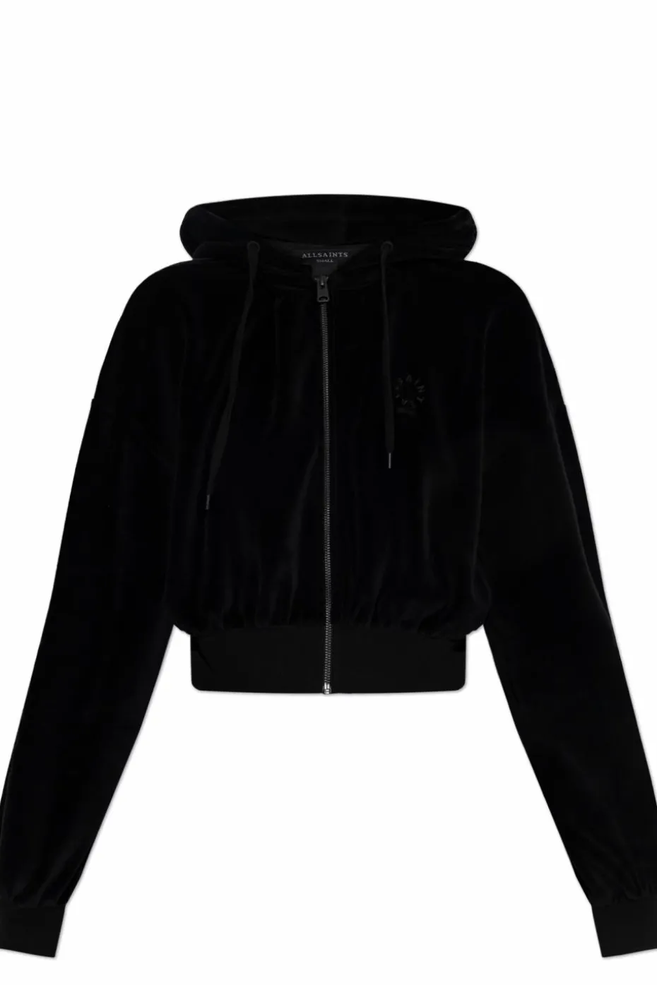 AllSaints BLACK Vinny hoodie