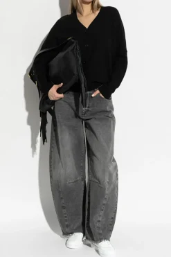 AllSaints BLACK Wool cardigan Antonina