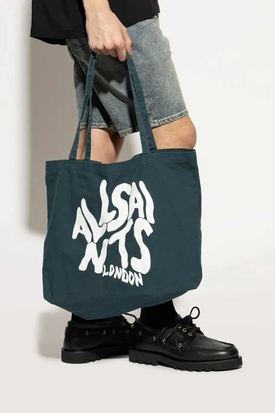 AllSaints BLUE Orlando shopping tote
