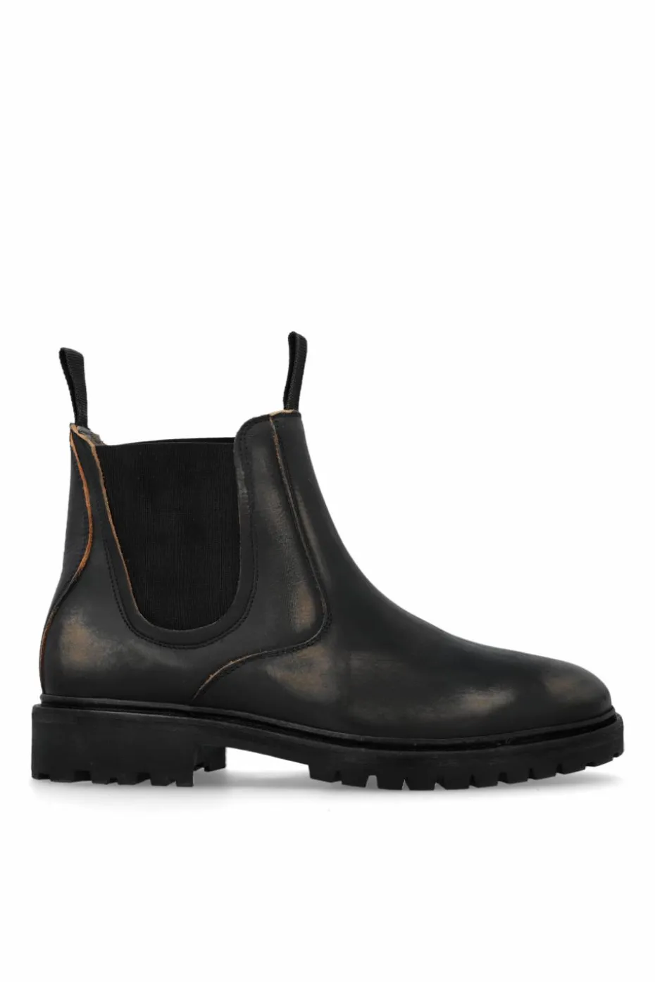AllSaints BROWN Chelsea Boots Toby