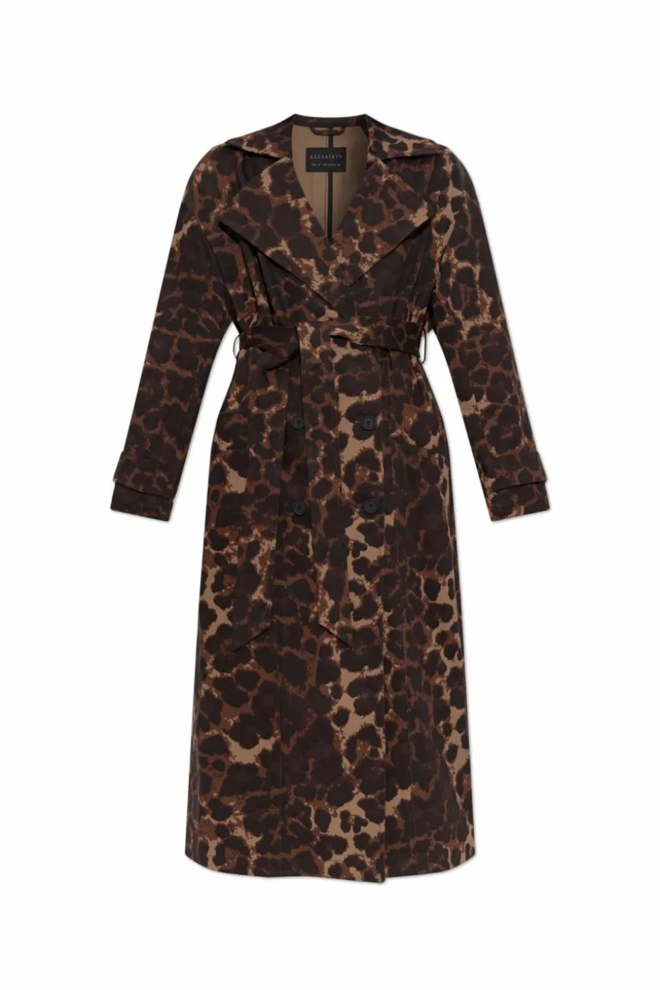 AllSaints BROWN Trench coat "Abel"