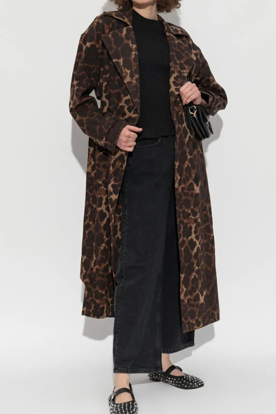 AllSaints BROWN Trench coat "Abel"