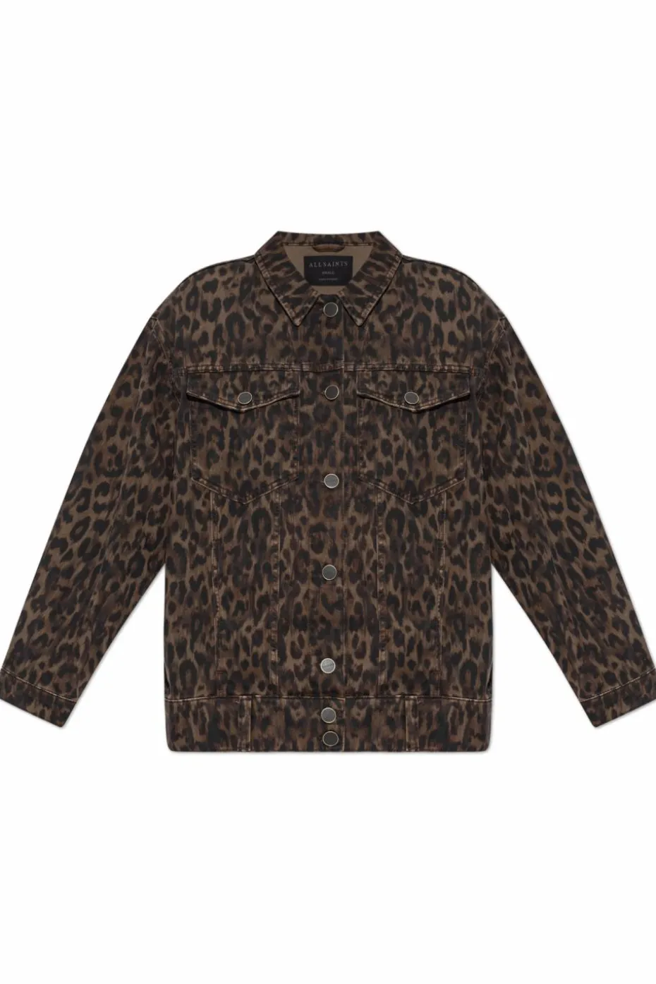 AllSaints BROWN "Willow" denim jacket