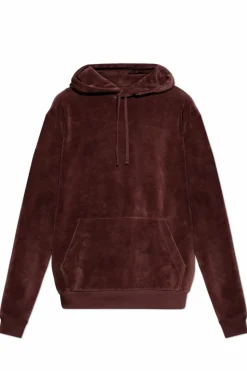 AllSaints BURGUNDY 'Draven' Hoodie