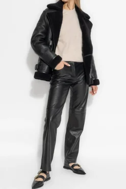 AllSaints cream Cashmere sweater Rebel