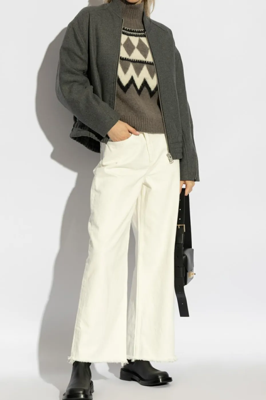 AllSaints cream Jeans Aki