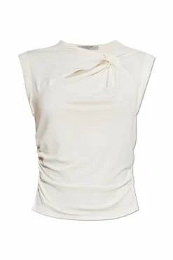 AllSaints cream Top Robin