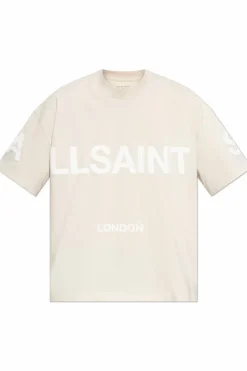 AllSaints cream T-shirt Biggy