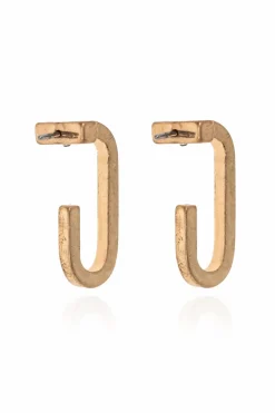 AllSaints GOLD Brass earrings