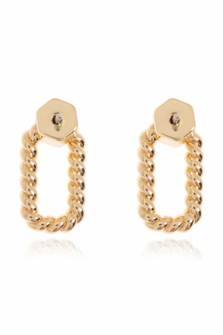 AllSaints GOLD Brass earrings