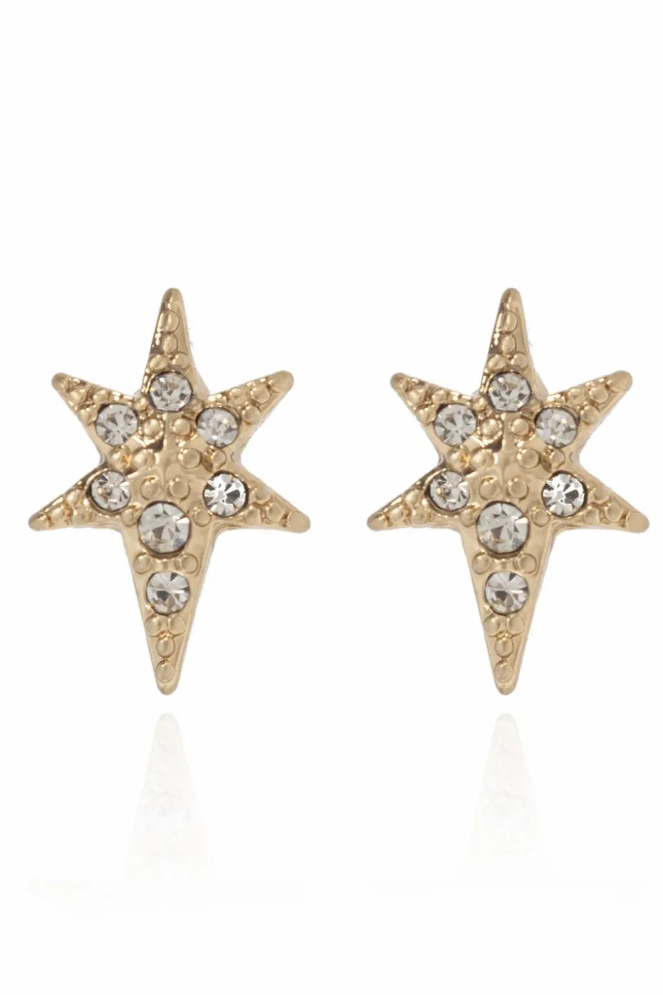 AllSaints GOLD Brass earrings