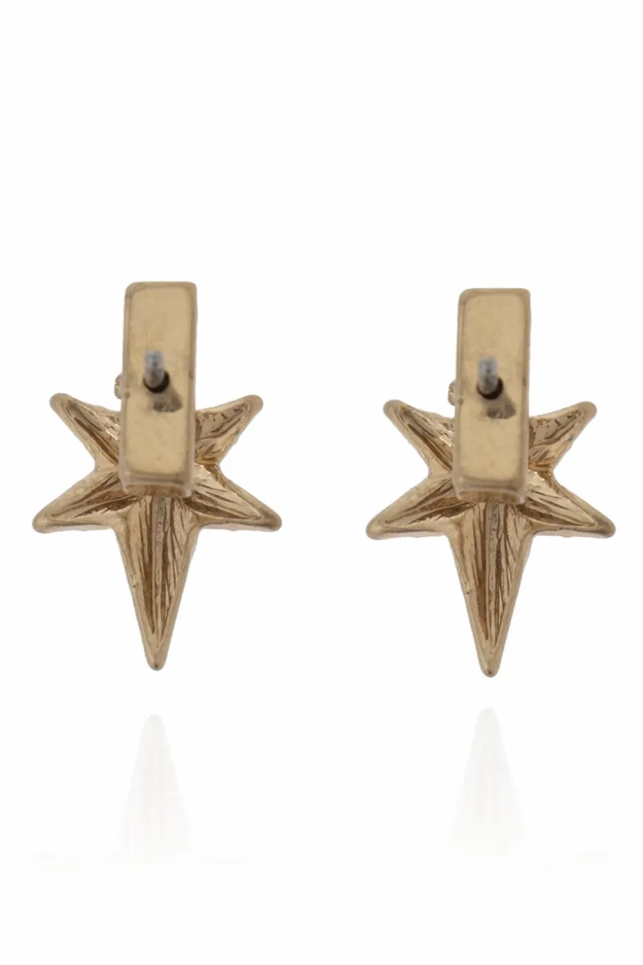 AllSaints GOLD Brass earrings