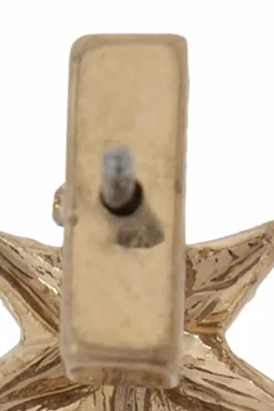 AllSaints GOLD Brass earrings
