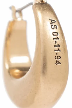 AllSaints GOLD Brass earrings