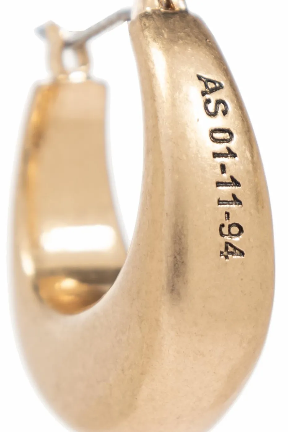AllSaints GOLD Brass earrings