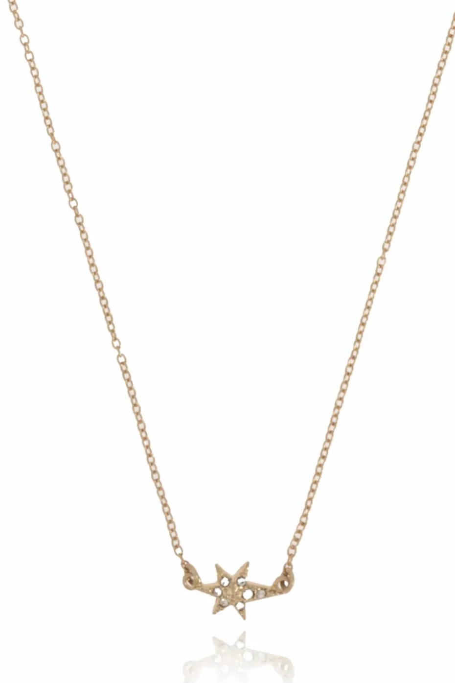 AllSaints GOLD Brass necklace