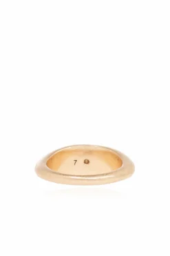 AllSaints GOLD Brass Ring