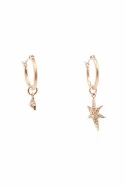 AllSaints GOLD Earrings with charms
