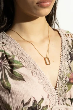 AllSaints GOLD Pendant necklace