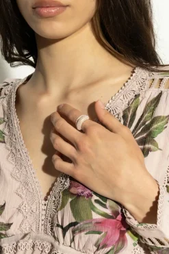 AllSaints GOLD Set of three rings