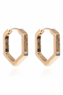 AllSaints GOLD Set of three pairs of earrings