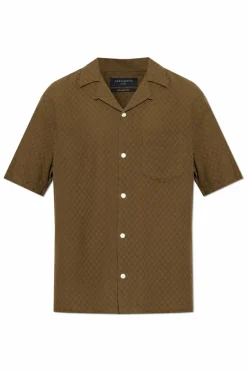 AllSaints GREEN "Kylo" shirt