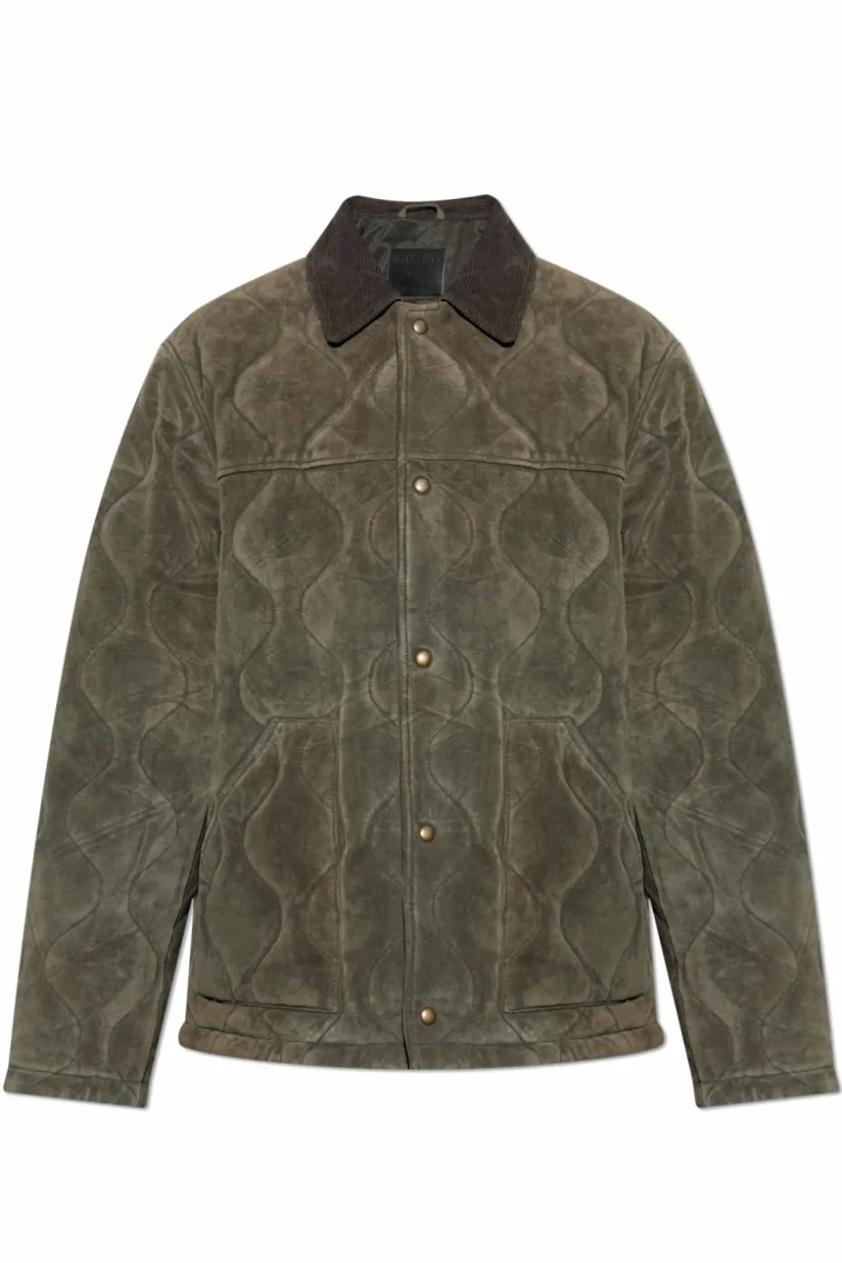AllSaints GREEN Suede jacket Dakota