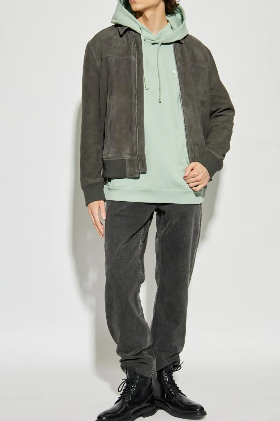 AllSaints GREEN Sweatshirt "Underground"