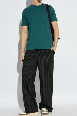 AllSaints GREEN T-shirt ‘Brace’