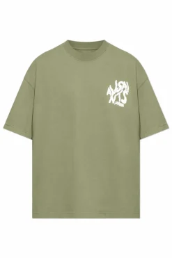 AllSaints GREEN T-shirt "Orlando"