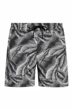 AllSaints GREY "Marseille" swim shorts