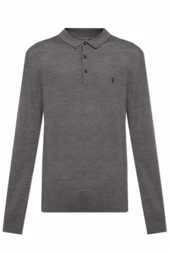 AllSaints GREY Polo `Mode`