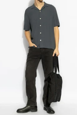 AllSaints GREY Short Sleeve Shirt Venice