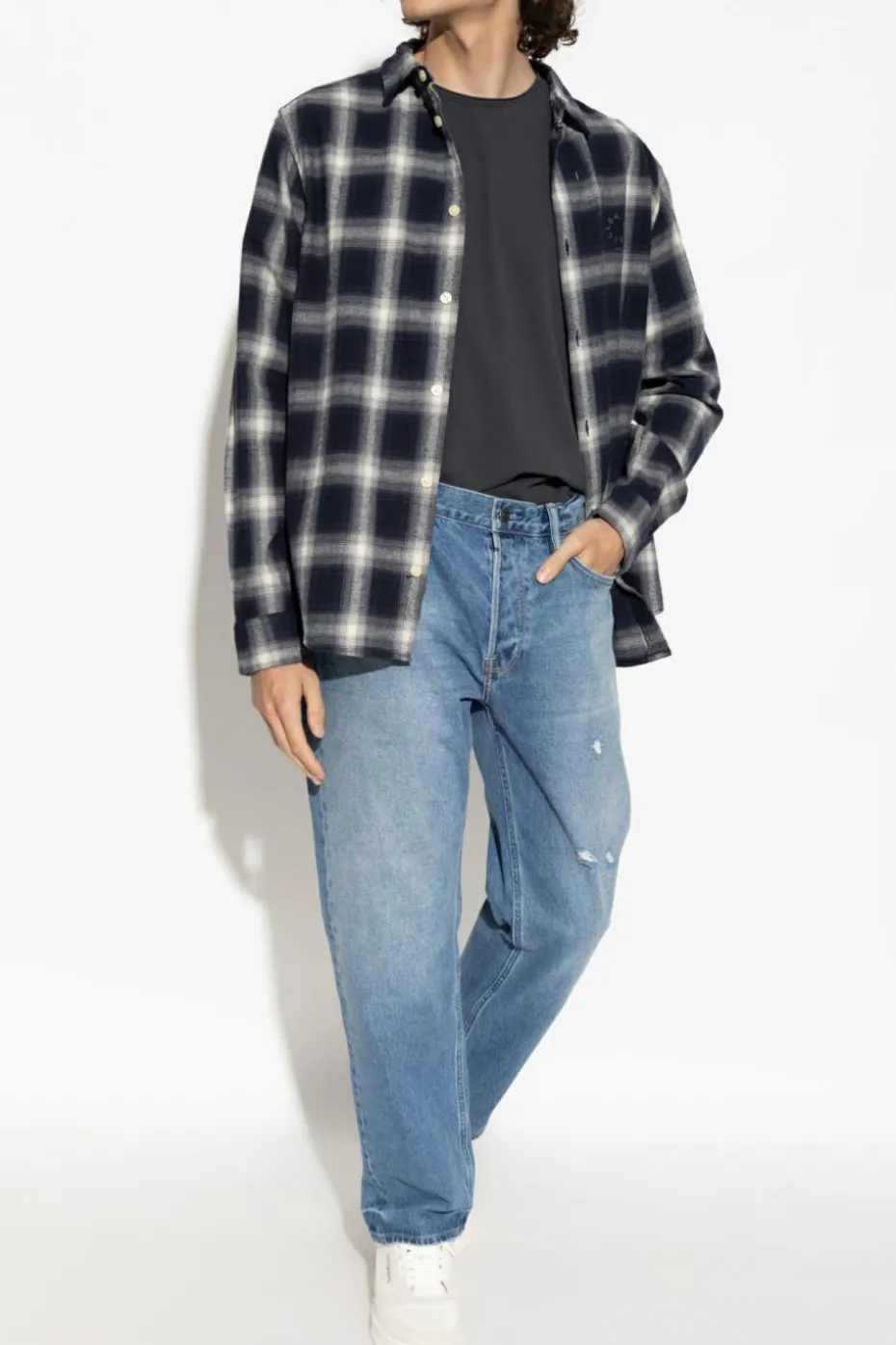 AllSaints GREY T-shirt "Bodega"