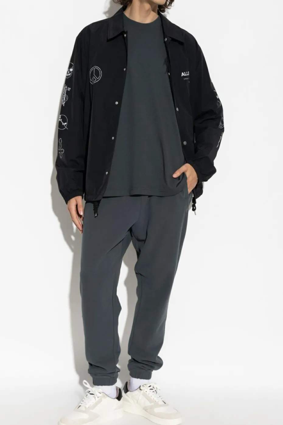 AllSaints GREY T-shirt "Orlando"